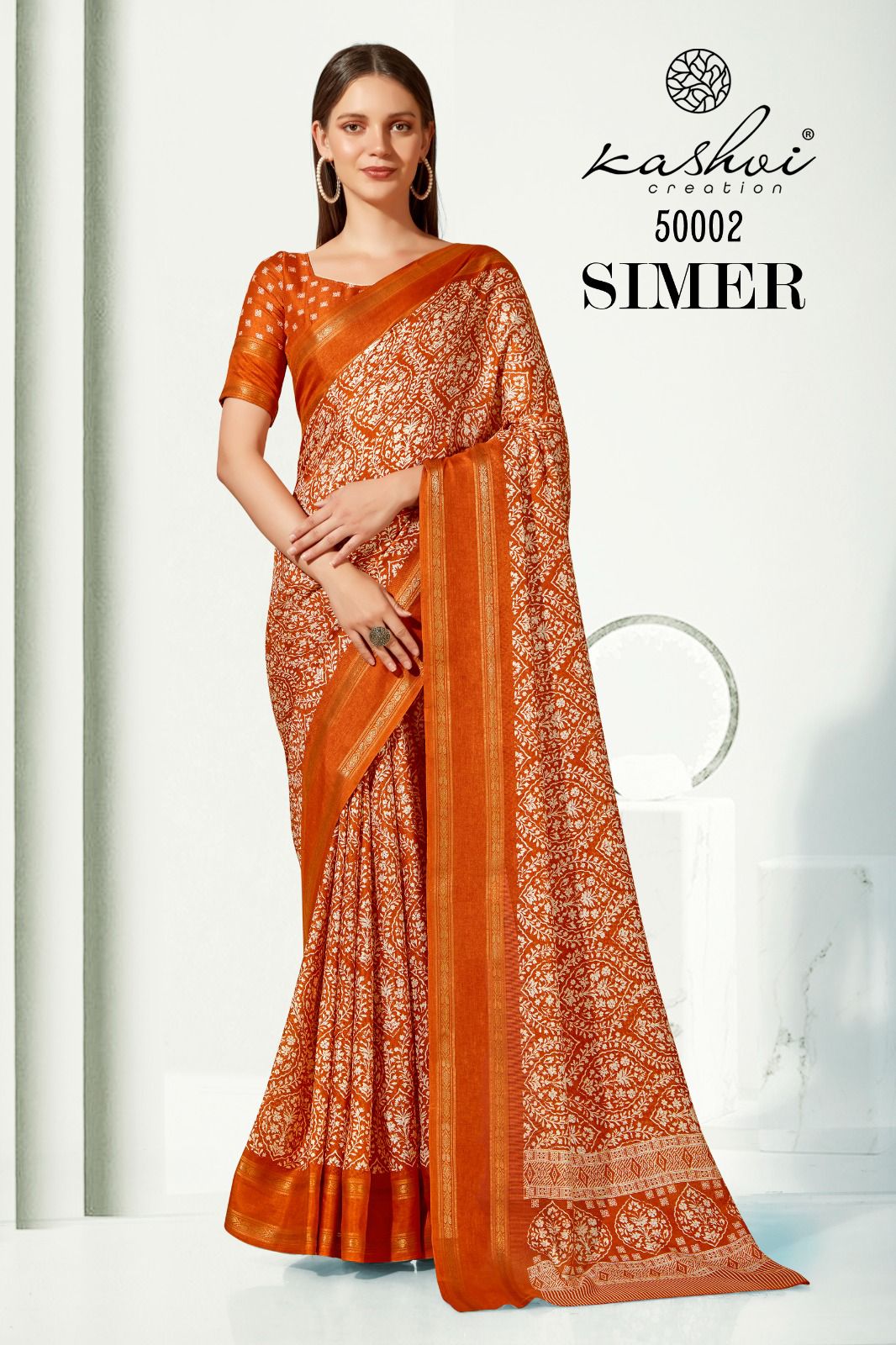 Kashvi Simer By LT Fabrics Daily Wear Sarees Catalog